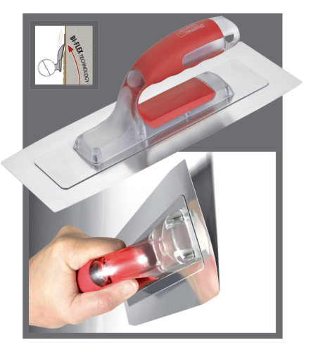 hladítko PLATOIR Finishing Trowel Double Blade 45 x 11 cm
